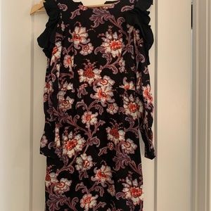 Club Monaco Teodora cold shoulder dress